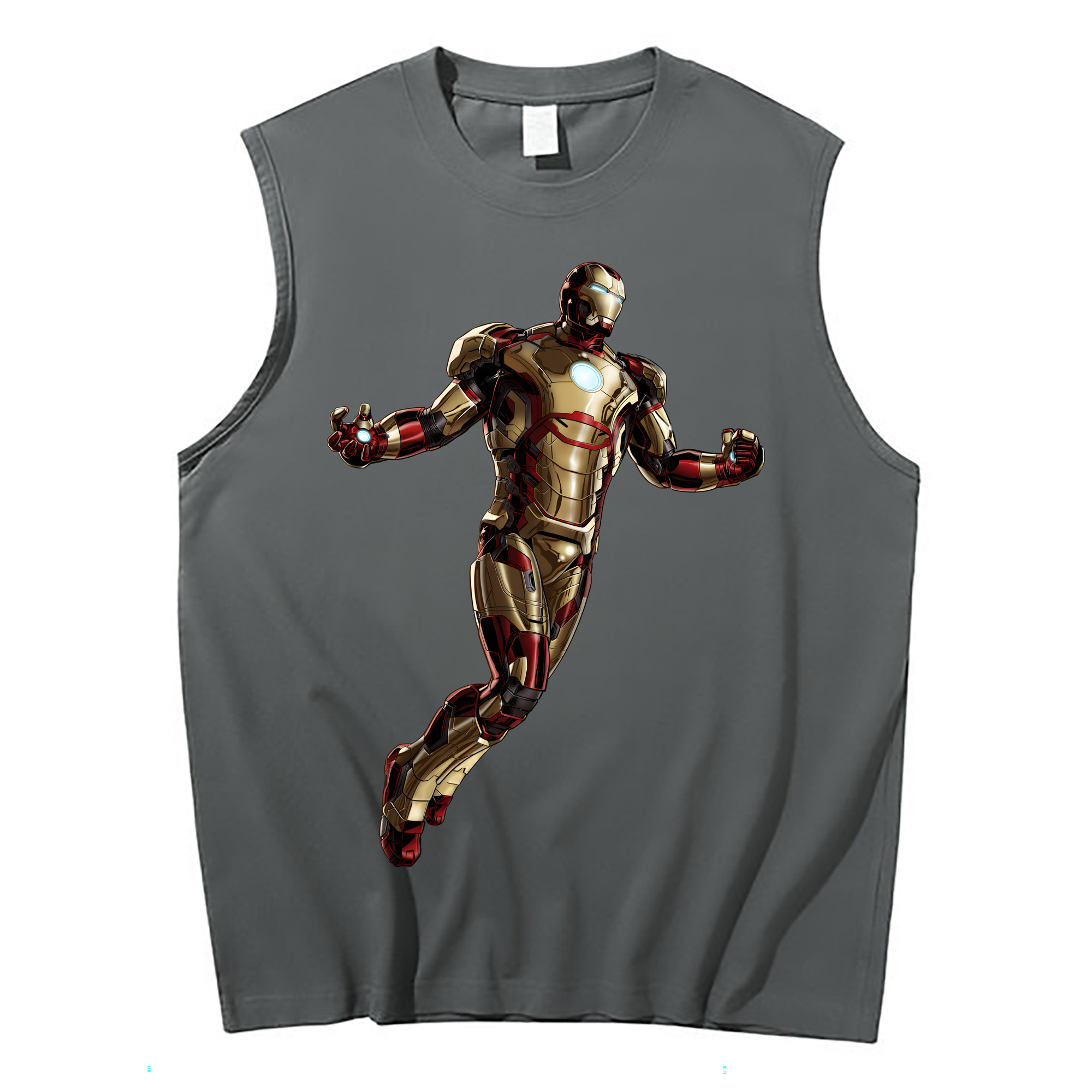 （画像用） アベンジャーズ The Avengers コットン100％タンクトップ（フロントプリント）